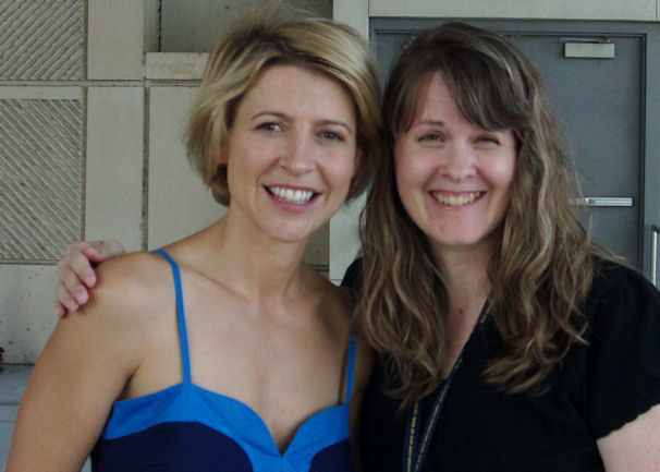 Deborah with Samantha Brown